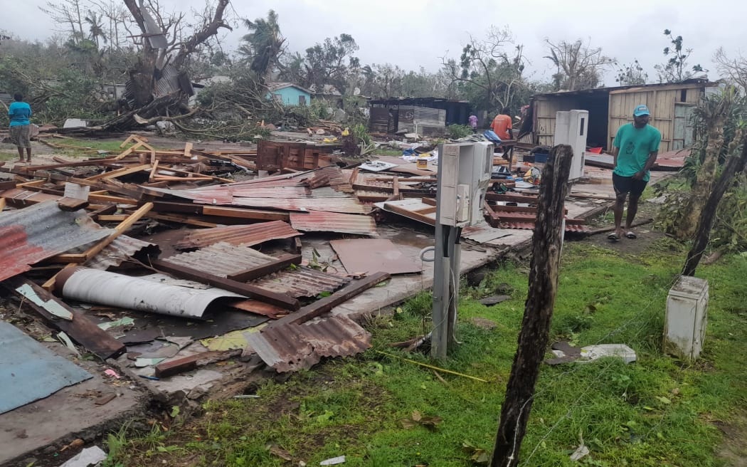The aftermath of cyclones Judy and Kevin in Vanuatu.