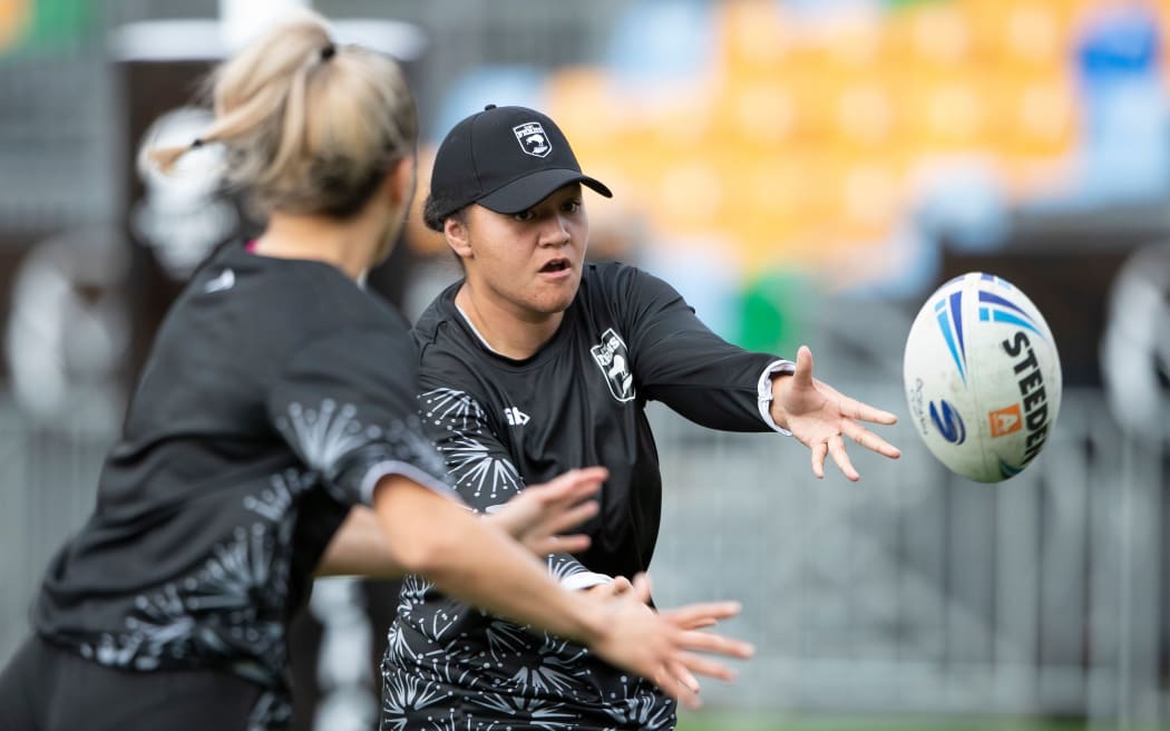Kiwi Ferns Rugby League player Charntay Poko in 2019.