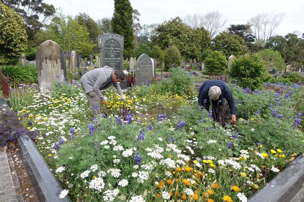 Volunteers put in all their effort to transform New Plymouth's oldest cemetery.
