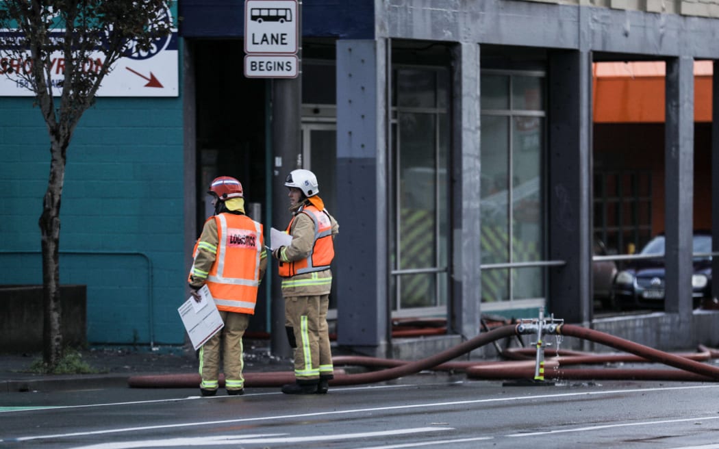 Loafers Lodge fire in Wellington