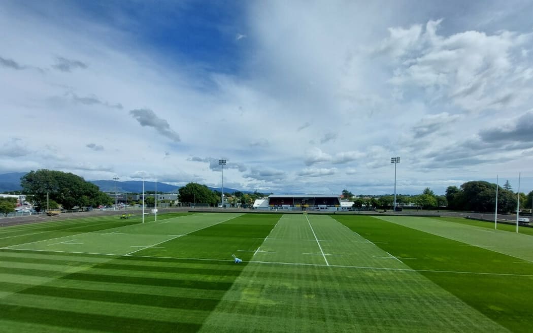 About 5000 people are expected to cram into the Levin Domain for Wednesday's match against Wellington. Supplied