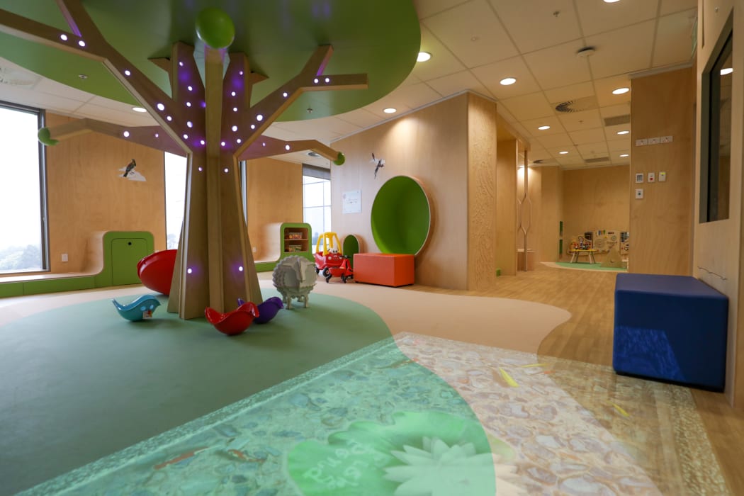 The new children's ward at Christchurch Hospital Hagley was unveiled on 29 October, 2020.