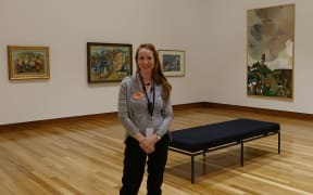 The Art Gallery's volunteer co-ordinator, Rebecca Ogle, is looking forward to seeing the gallery busy with people once again.