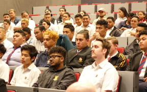 Students graduate from a South Auckland work skills programme.