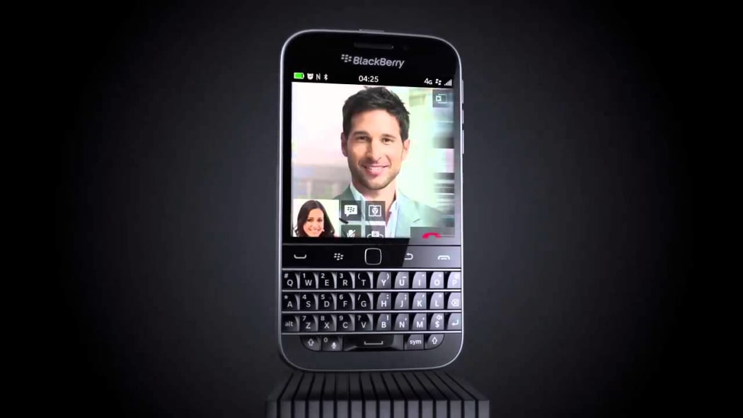 Blackberry Classic commercial