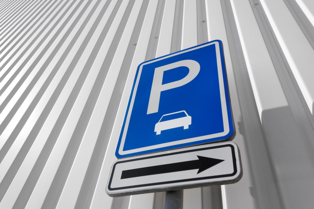 A file photo of a parking sign