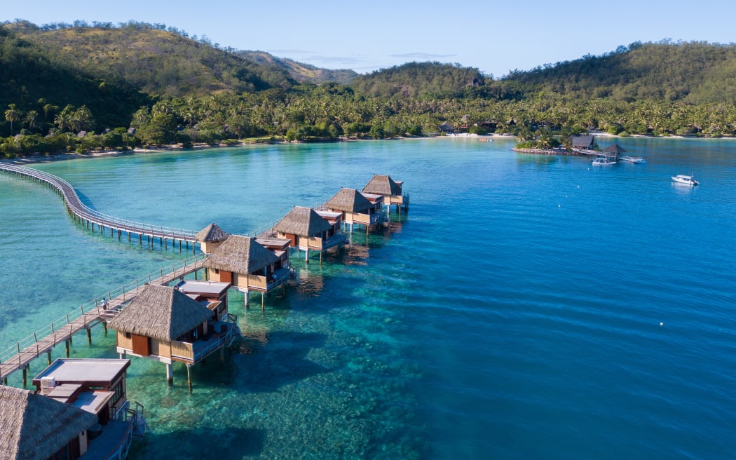 Likuliku Lagoon Resort in Fiji.