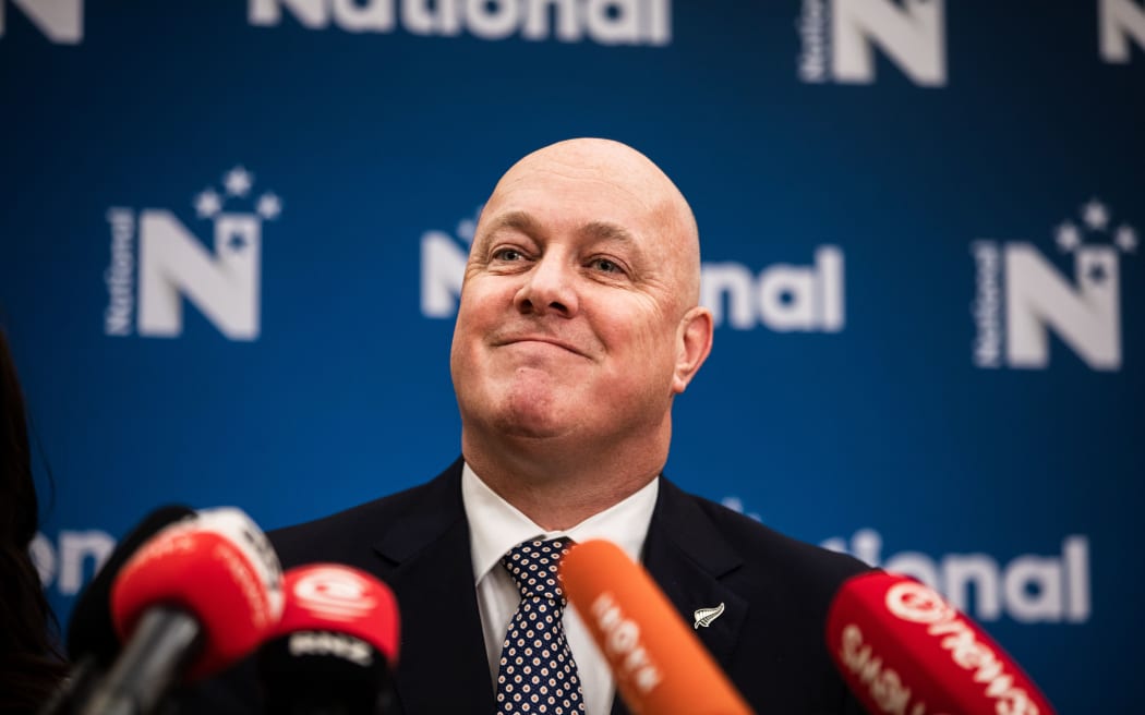 Luxon wants latest economic figures before releasing National's tax and  fiscal plan details | RNZ News