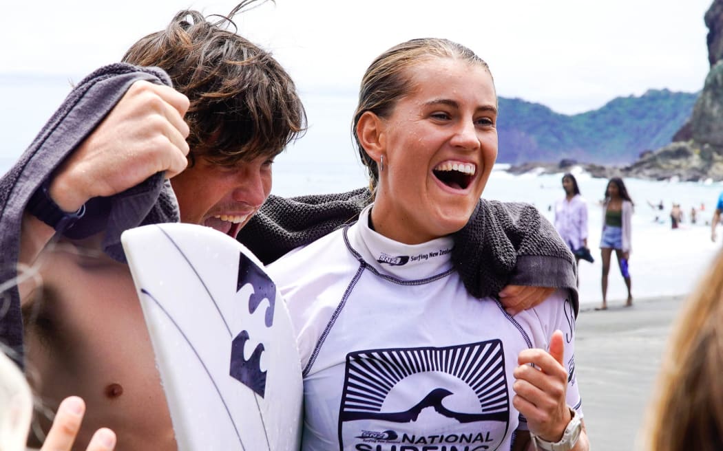 NZ Womens Surf Champ 2021 Saffi Vette