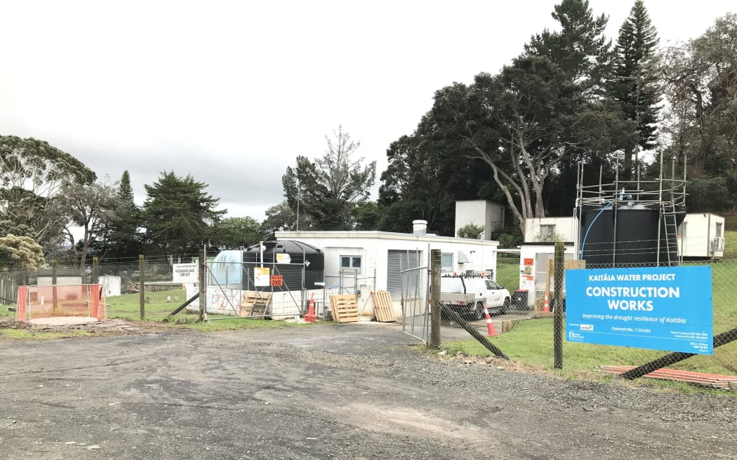 Kaitāia water treatment plant in June 2022.