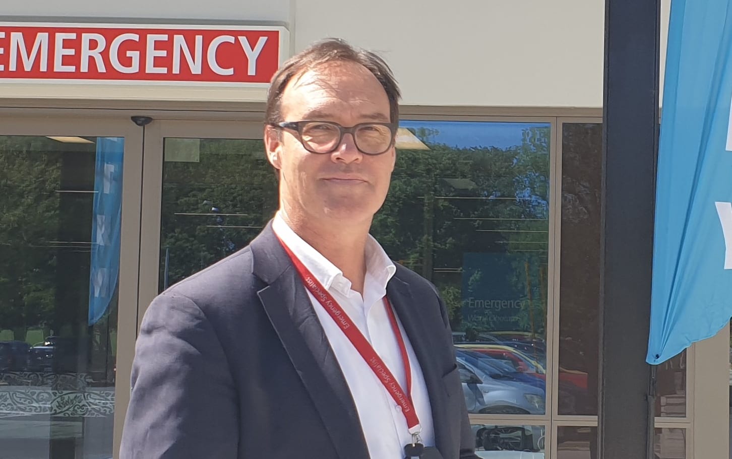 CDHB executive lead for facilities management Rob Ojala at Christchurch Hospital Waipapa.