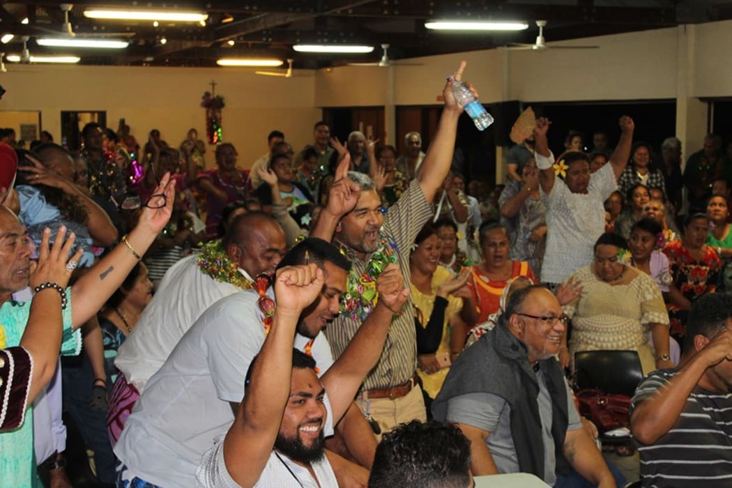 Pacific Awakening (Eveil oceanien) supporters celebrate election success