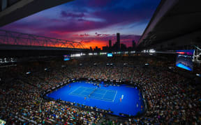 General view of Rod Laver Arena. Melbourne.