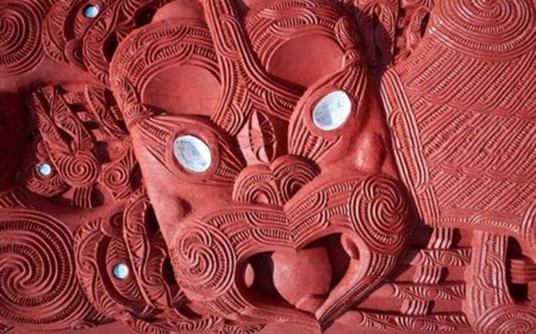 Maori carving