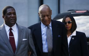 Bill Cosby arrives at court in Pennsylvania.