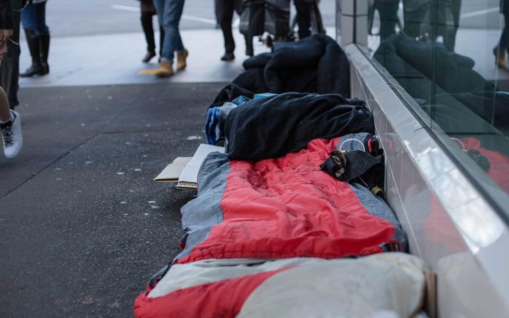 奥克兰市中心无家可归者的总体愿景。