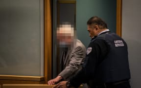*********************SUPPRESSION APPLIES*******************************************
Businessman appears at Auckland High Court for sentencing.
27 May 2021 New Zealand Herald photograph by Michael Craig