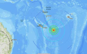 The 7.7-magnitude undersea quake struck southeast of Loyalty Islands.