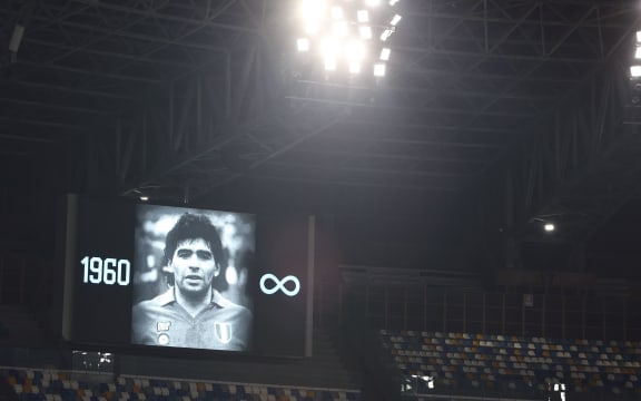 Napoli, Italia. Diego Armando Maradona.