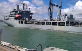 Endeavour docks at Devonport after a four-month exercise.