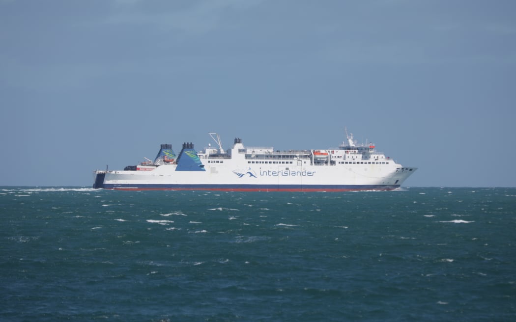 File photo. The Interislander ferry Aratere. Photo: RNZ / Rebekah Parsons-King