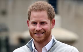 Britain's Prince Harry at Windsor Castle in Windsor, west of London on May 6, 2019