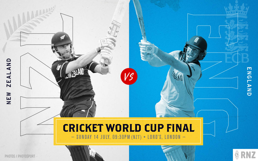 Cricket World Cup final graphic