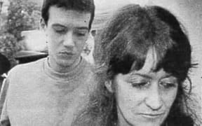 Lorraine and Aaron Cohen after their arrest in 1987