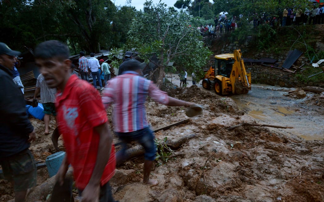 Sri Lanka mudslide