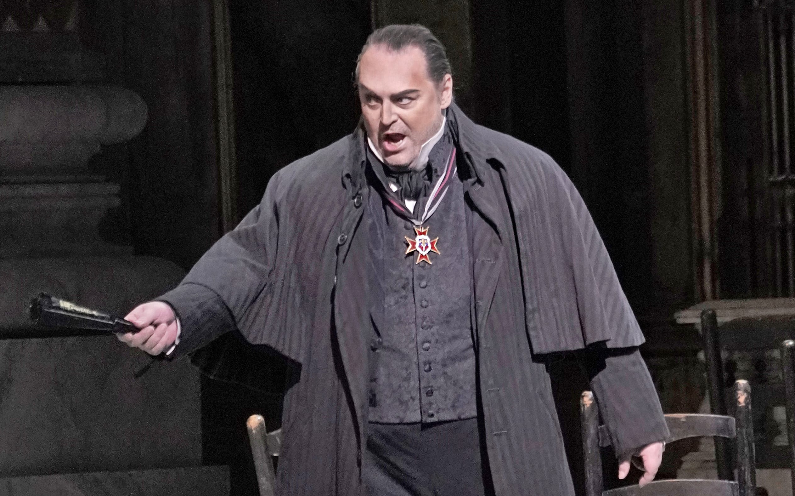 Wolfgang Koch as Scarpia at The Met