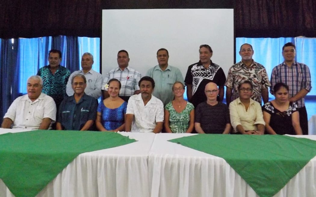 Samoa Media Council members and consultants
