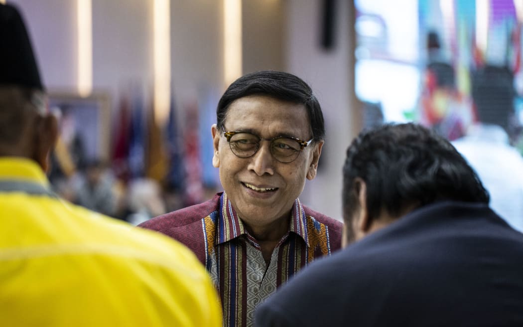 Indonesia's security minister Wiranto