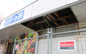 A storm lifted the roof of the public toilet block at the Māngere Town Centre back in January.