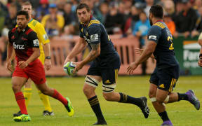 Highlanders and All Black loose forward Liam Squire.