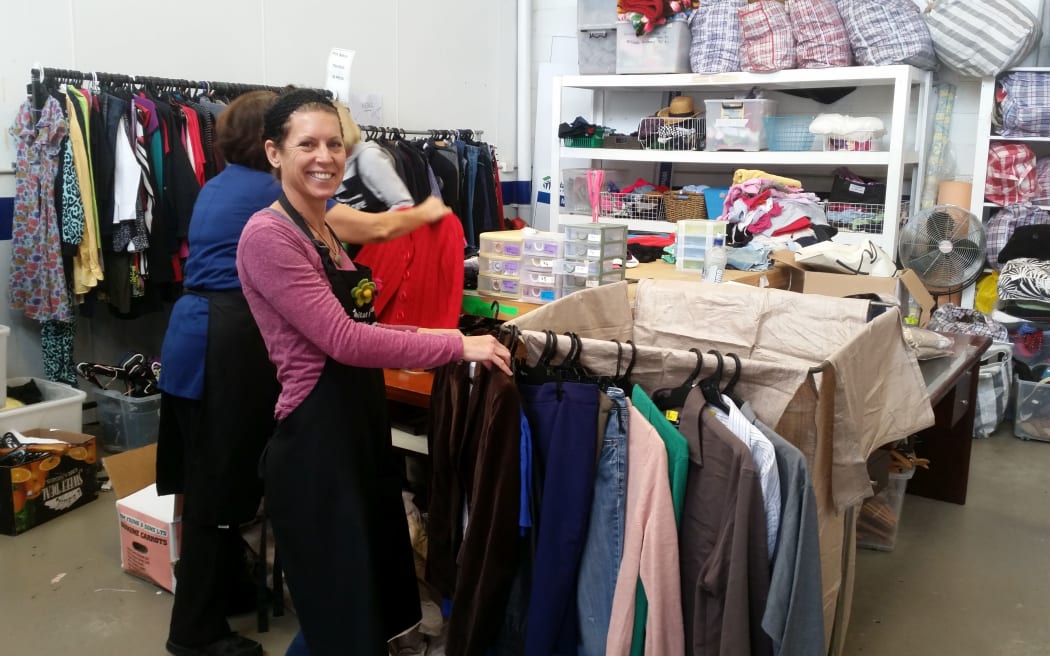 Charity worker Shelley Green, who organises The Street Store.