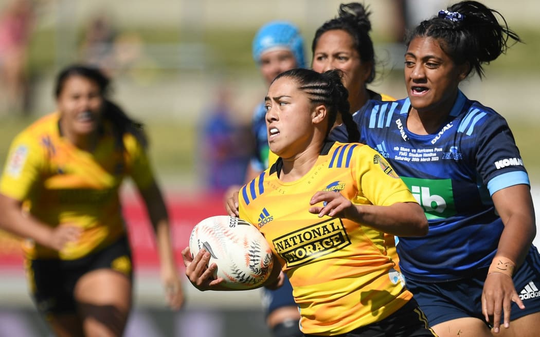 Hurricanes halfback Iritana Hohaia gets her first start in the number nine jersey for the Black Ferns.