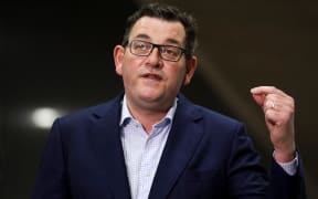 Victoria state premier Daniel Andrews speaks during a press conference in Melbourne on 16 July 2021.