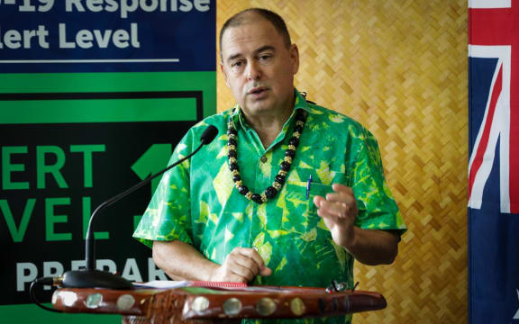 Cook Island Prime Minister Mark Brown.