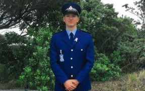 Constable Matthew Dennis Hunt, who was shot and later died in Auckland.