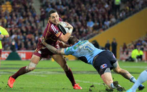 Queensland rugby league player Billy Slater.