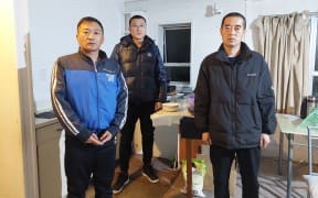 L-R: Guo You Cheng, Li Guan Yong and Feng Hong Jun were fired by D&T Action Ltd within six weeks of starting their construction jobs.