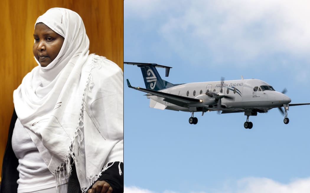 Asha Abdille stabbed both pilots on an Air New Zealand flight from Blenheim to Christchurch in February 2008.