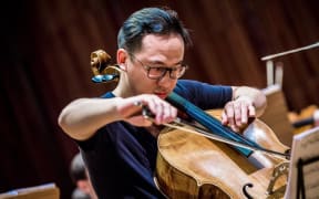 Cellist Alvin Wong