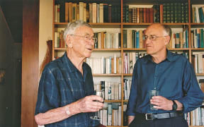 Karl Stead and Allen Curnow