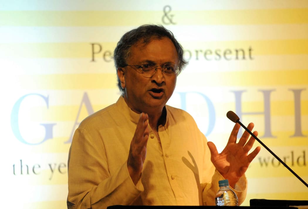 Historian and writer Ramachandra Guha addresses during the book release of Gandhi: The Years That Changed The World, 1914-1948, in Bengaluru, on September 16, 2018