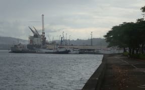 The Port at Suva, Fiji.