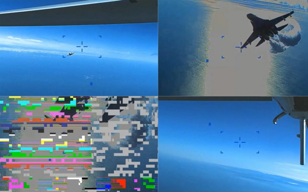 US Military Video Shows Black Sea Drone Incident lupon.gov.ph