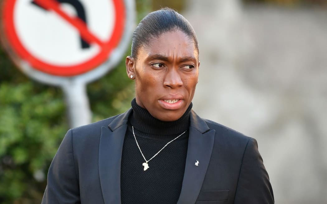 South African 800 meters Olympic champion Caster Semenya arrives for a landmark hearing at the Court of Arbitration (CAS) in Lausanne. 19.2.19