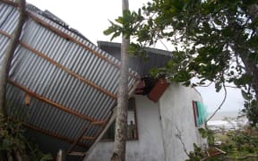 Vanuatu damage - Cyclone Hola
