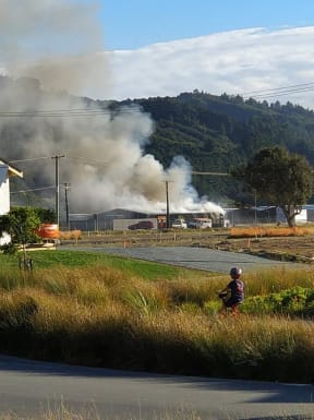 Trentham fire, Upper Hutt, 25 January.